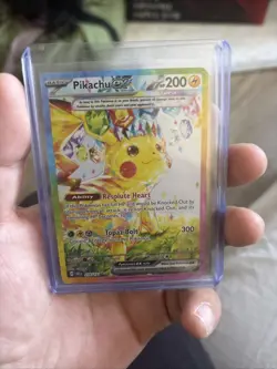 Pokemon Pikachu ex 238/191 Special Illustration Rare SIR Surging Sparks - Image 5