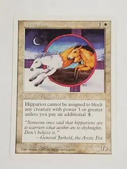 MTG Hipparion (5th Edition/White/C) - BGM - Image 1
