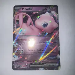 Pokemon TCG Mew EX 151/165 Scarlet & Violet 151 Holo Double Rare - Image 1