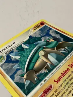 Torterra 11/100 Pokemon Diamond & Pearl Stormfront 2008 Holo MP - Image 4