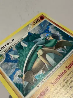 Torterra 11/100 Pokemon Diamond & Pearl Stormfront 2008 Holo MP - Image 5