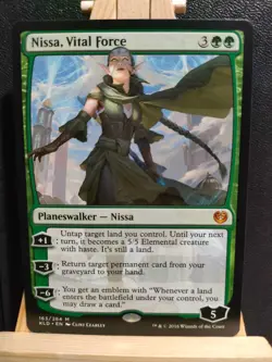 Nissa, Vital Force - Kaladesh - Mythic - NM to LP (see pics) MTG - Image 1