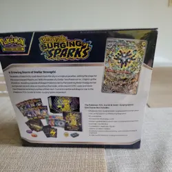 Sealed Pokemon TCG Surging Sparks Elite Trainer Box (ETB) – Brand New - Image 3