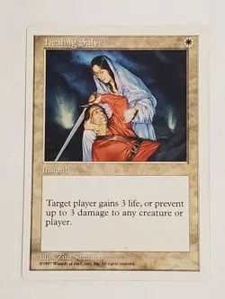 MTG Healing Salve (5th Edition/White/C) - BGM - Image 1