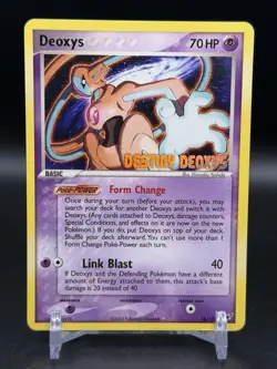 Pokemon TCG Deoxys Movie Promo 16/107 Stamped Destiny Deoxys English NM- - Image 1