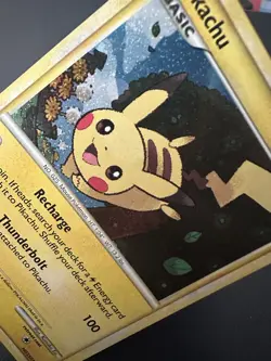Pikachu Black Star Promo HGSS03 Holo Pokemon TCG 2010 HeartGold & SoulSilver HP - Image 2