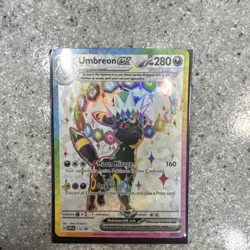 Pokemon TCG Umbreon ex, Espeon ex, Eevee ex Full Art Holo Lot SVP PREM - Image 2