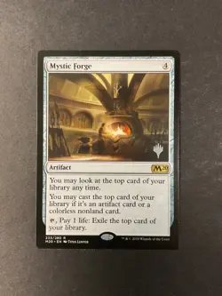 Mystic Forge - Promo Stamp - Core Set 2020- Magic the Gathering - MTG - Image 1