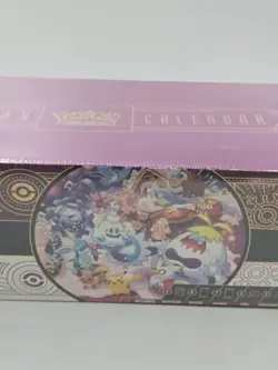 2025 Pokemon Costco Holiday Calendar And Moon Poke Ball Factory Sealed - Image 4