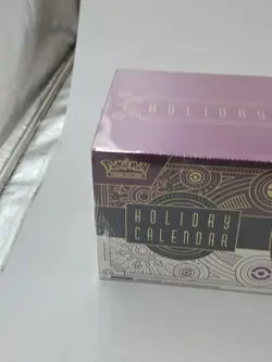 2025 Pokemon Costco Holiday Calendar And Moon Poke Ball Factory Sealed - Image 5