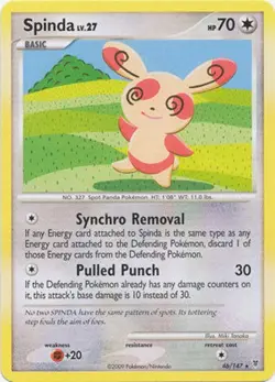 Spinda 46/147 Platinum Supreme Victors RARE PERFECT MINT! Pokemon - Image 1