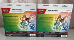 2x Pokemon First Partner Illustration Collection Series 1 New Sealed - In Hand - Image 2