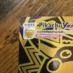 Pokemon Pikachu VMAX Full Art Ultra Rare Foil TG29/TG30 Lost Origin 310 HP - Image 2