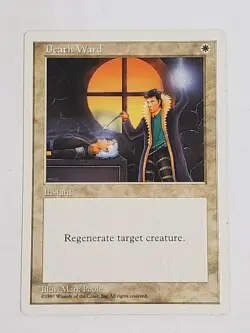 MTG Death Ward (5th Edition/White/C) - BGM - Image 1