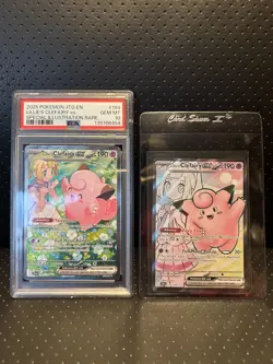 [PSA 10] Lillie's Clefairy ex 184/159 Pokemon Journey Together JTG Holo + Bonus - Image 1