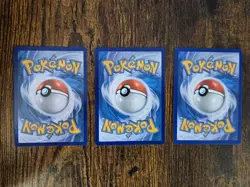 Pokemon Oddish 001 Gloom 002 & Vileplume 003 Cosmo Holo Promo Set Of 3 NM Swirl - Image 5