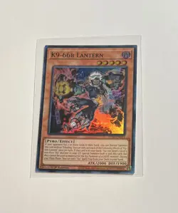 3x Yu-Gi-Oh! K9-66B Lantern #JUSH-EN033 Super Rare 1st Edition (NM) - Image 4