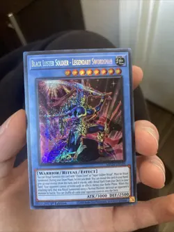 Yugioh Yu-Gi-Oh! Black Luster Soldier - Legendary Swordsman MP24-EN129 Secret - Image 1
