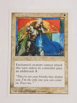 MTG Brainwash (5th Edition/White/C) - BGM - Image 1