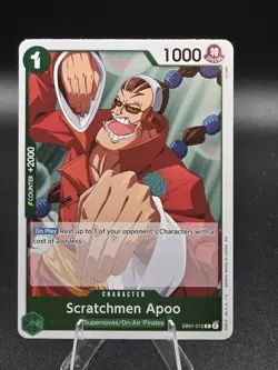 Scratchmen Apoo [PRB-02] EB01-015 One Piece Premium Booster 2 - Image 1