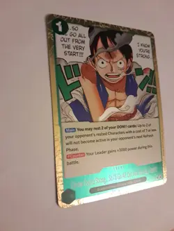 I Know You're Strong... So i'll Go All Out from the Very Start!!! OP13-040 Foil - Image 2