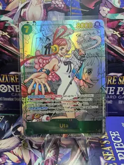 Uta EB03-061 SEC Heroines Edition MANGA RARE English One Piece TCG - Image 1