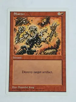 MTG Shatter (5th Edition/Red/C) - BGM - Image 1
