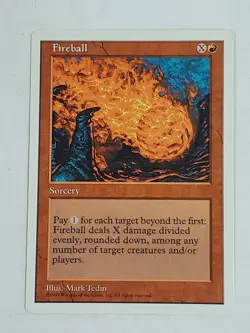 MTG Fireball (5th Edition/Red/C) - BGM - Image 1