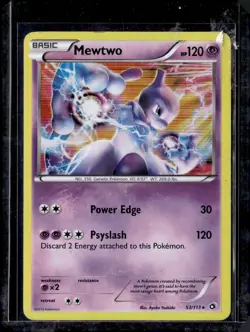 Mewtwo - 53/113 / Holo Rare Legendary Treasures 2013 (MP) / Pokemon TCG - Image 1