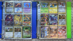 TWO Pokemon Cards Binders with VINTAGE, Mid Era and Modern cards (1995-2024) - Image 1