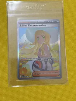 Lillie’s Determination 184/132 Pokemon Mega Evolution Special Illustration Rare - Image 1