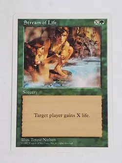 MTG Stream of Life (5th Edition/Green/C) - BGM - Image 1