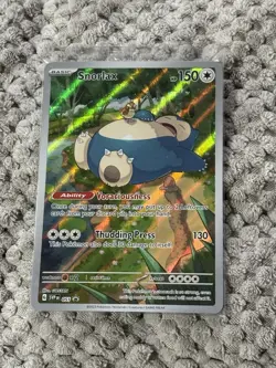Pokemon Snorlax 051 SVP: Scarlet & Violet Promo Promo Holo 150 HP Voraciousness - Image 1