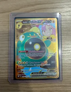 Iono's Bellibolt ex 188/159 Pokemon Journey Together SV09 Hyper Rare Gold NM - Image 1