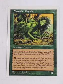 MTG Shanodin Dryads (5th Edition/Green/C) - BGM - Image 1
