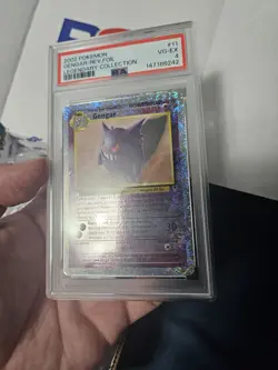 2002 POKEMON LEGENDARY COLLECTION #11 GENGAR-REVERSE FOIL PSA 4 - Image 1