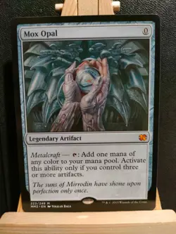 Mox Opal - Modern Masters 2015 - Mythic - NM to LP (see pics) MTG - Image 1