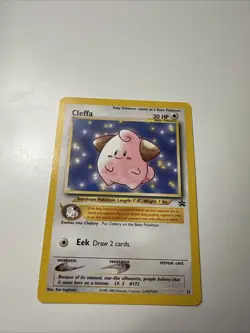 Pokemon TCG Cleffa #31 WOTC Black Star Promo - Image 1