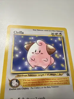 Pokemon TCG Cleffa #31 WOTC Black Star Promo - Image 4