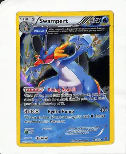 Pokemon TCG - Swampert - 36/160 - XY Primal Clash - HP Holo Rare (2015) - Image 1