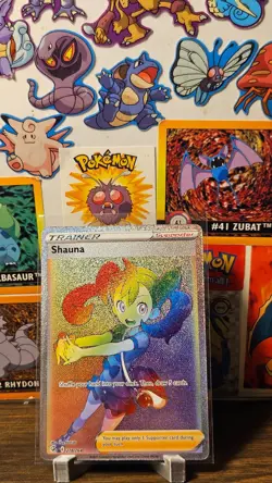 Pokemon Fusion Strike Shauna 278/264 Secret Rare NM - Image 1