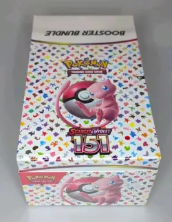 Pokemon 151 Booster Bundle Display Case Sealed Scarlet & Violet - Image 1
