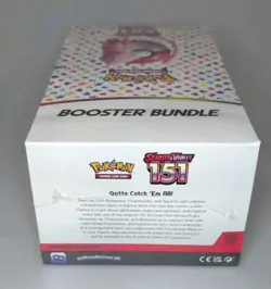 Pokemon 151 Booster Bundle Display Case Sealed Scarlet & Violet - Image 3