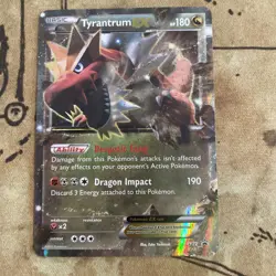 Tyrantrum EX Promo Holofoil XY Promos XY70 MP Pokemon TCG Free Shipping - Image 1