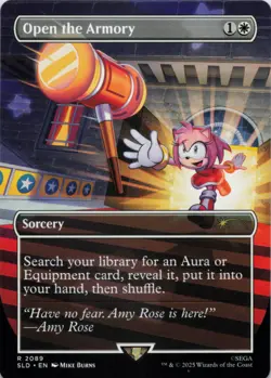 MTG Open the Armory Normal NM Secret Lair Drop Series R Magic 2089 - Image 1