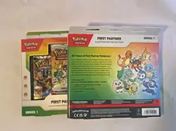 2x Pokemon First Partner Illustration Collection Series 1 New Sealed in hand - Image 2