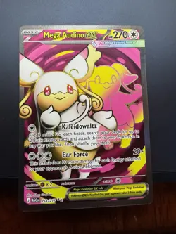 Mega Audino ex - ASC ME: Ascended Heroes #253/217 Ultra Rare Holofoil NM Pokemon - Image 1
