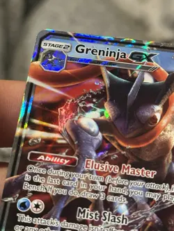 Greninja GX SM197 - Sun & Moon Promo Ultra Rare Holo Pokemon TCG MP - Image 2