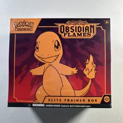 Pokemon: Scarlet & Violet Obsidian Flames Elite Trainer Box ETB New *Damage* #2 - Image 1