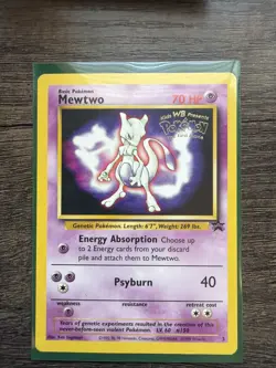 Pokemon Mewtwo TCG Black Star Promos 3 Regular Promo - Image 1